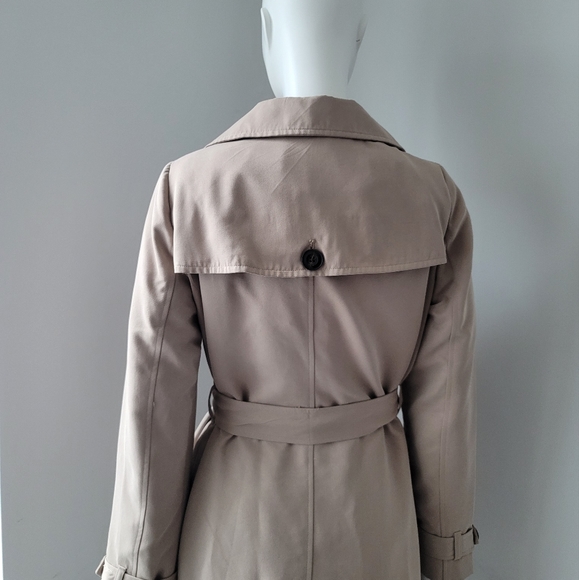 NWT Vero Moda Berta Double-Breasted Trench Coat Jacket XS - Picture 7 of 15